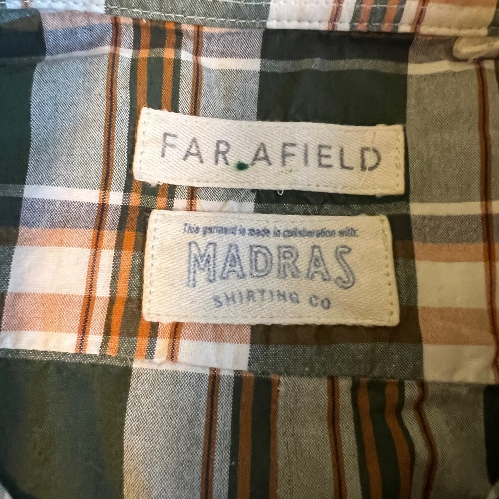 Classic Green and Brown Plaid Men's Shirt - Picture 3 of 8